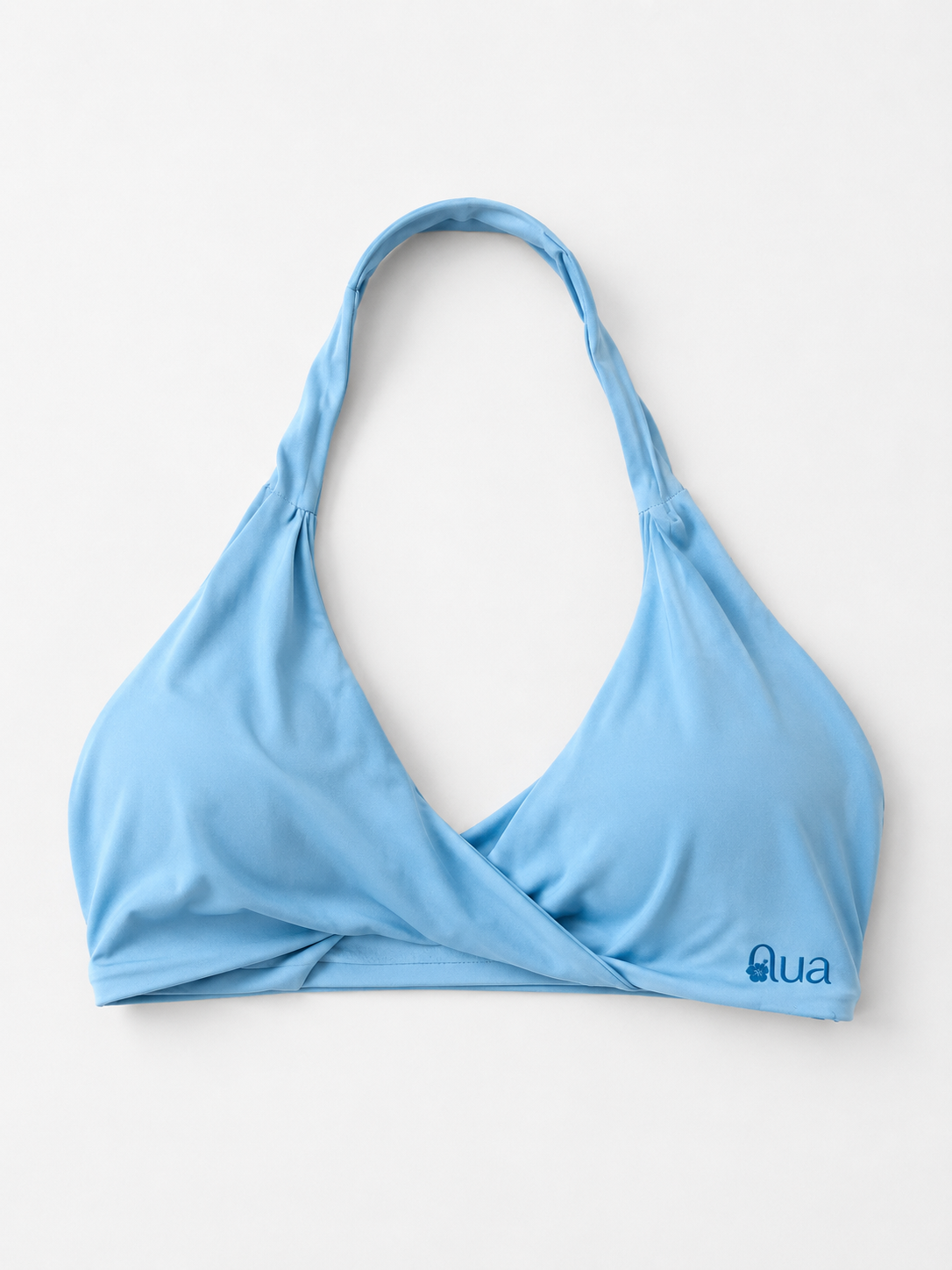 Top Halter Sculpt | Azul Cielo