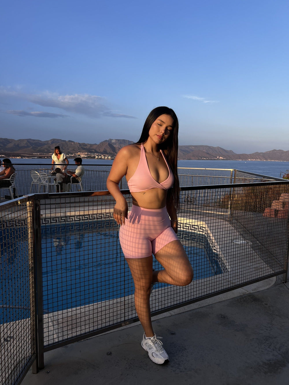 Halter Sculpt Set — Pink
